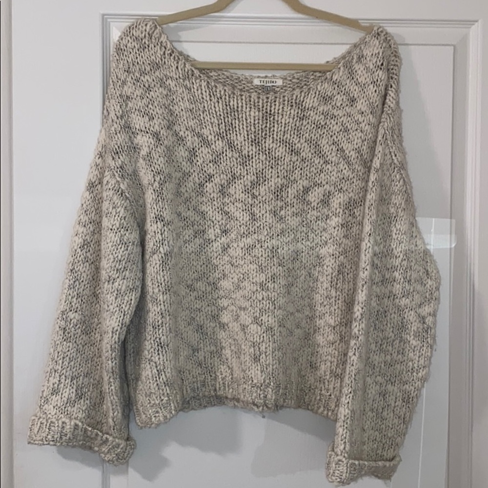 Anthropologie cozy cozy oversized sweater